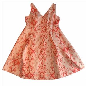 Adrianna Papell Dress Pink tapestry Size 14W
